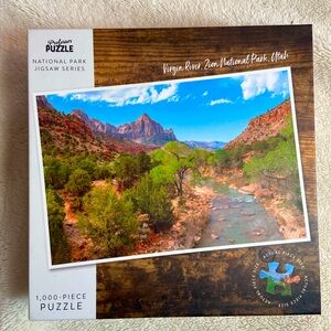 Virgin River Zion National Park 1000 Piece Jigsaw Puzzle Professor Puzzle New